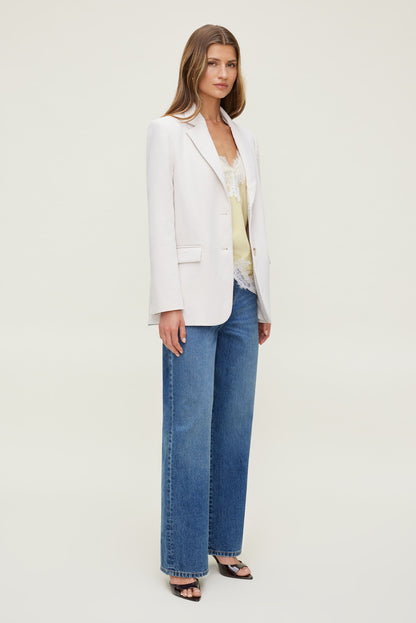 Airflow Relaxed Blazer Beige - Dynamite