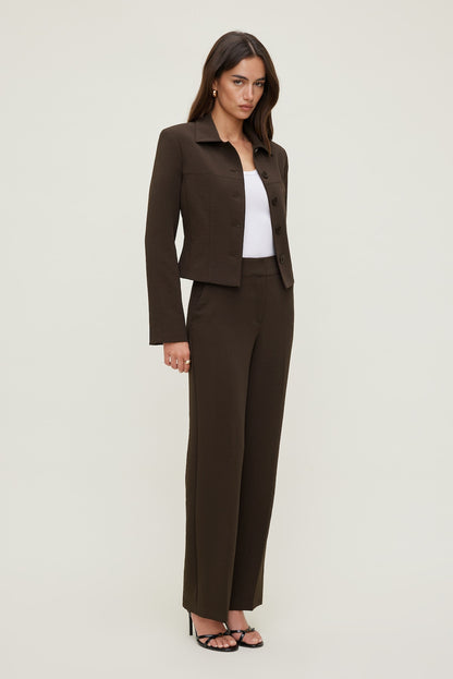 Charlotte Airflow Jacket Brown - Dynamite