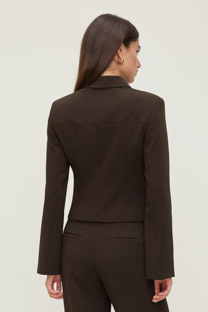 Charlotte Airflow Jacket Brown - Dynamite
