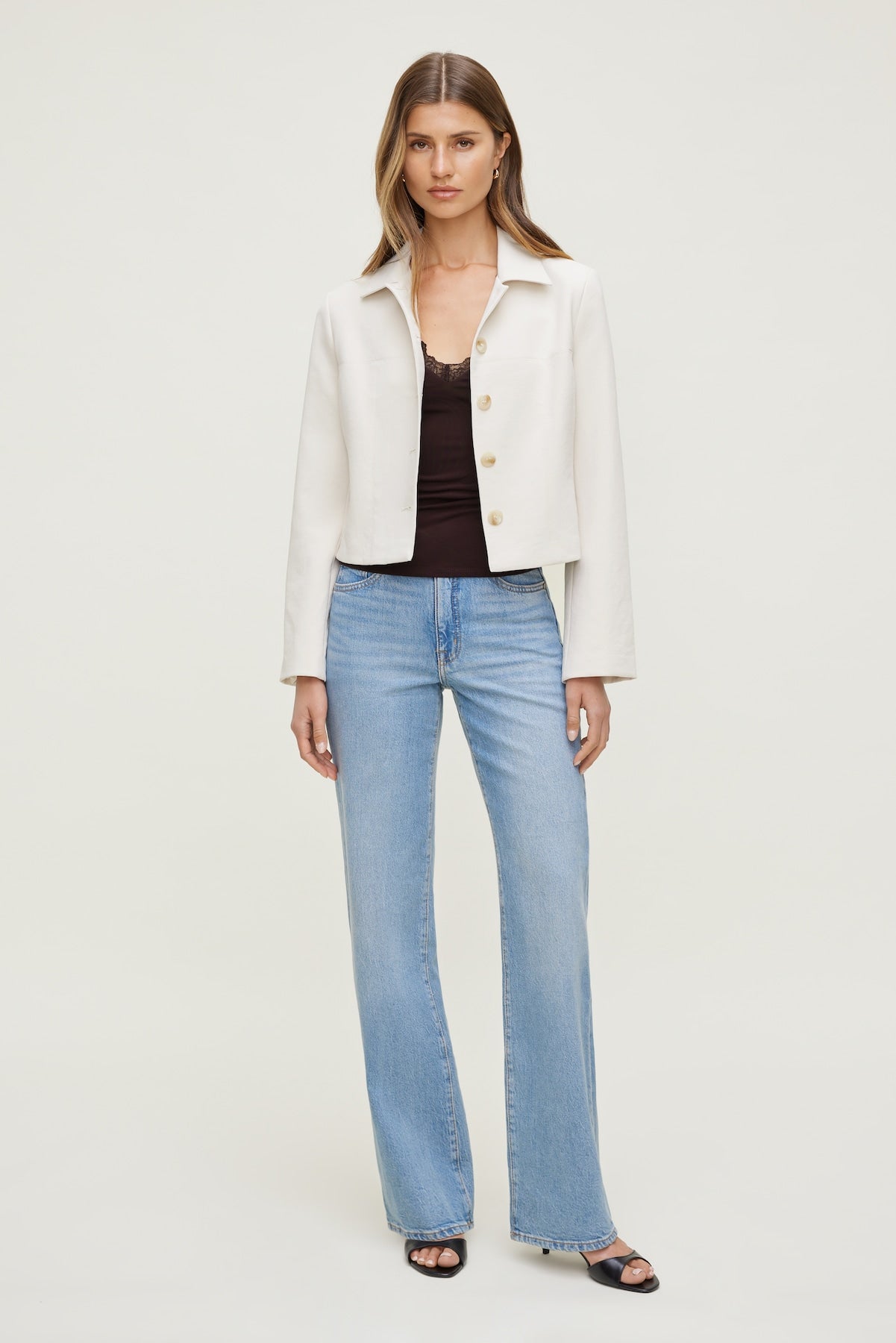 Charlotte Airflow Jacket Beige - Dynamite