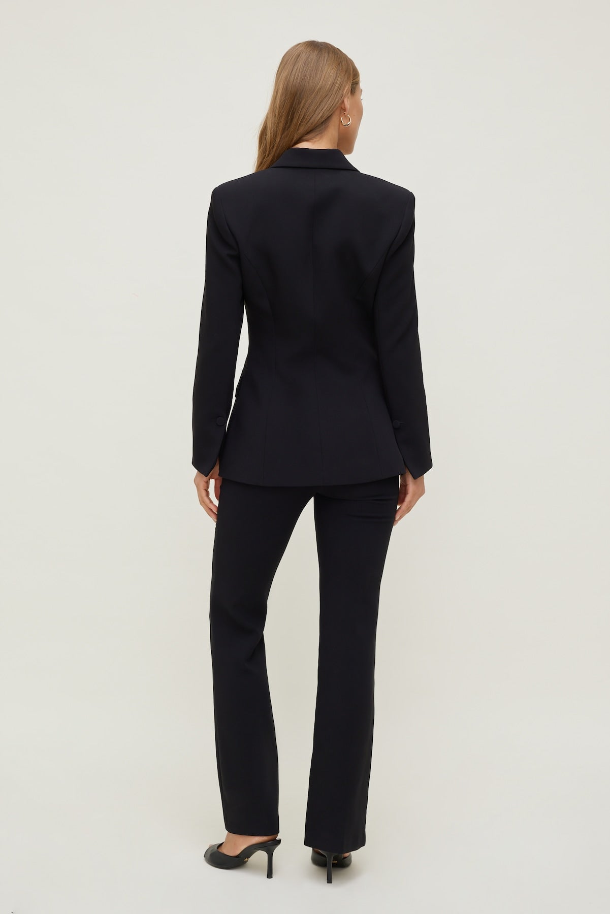 Anna Cinched Blazer BLACK - Dynamite