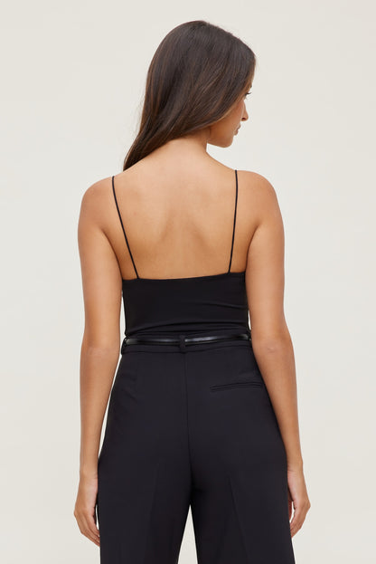Sculpt Bustier Bodysuit Black - Dynamite