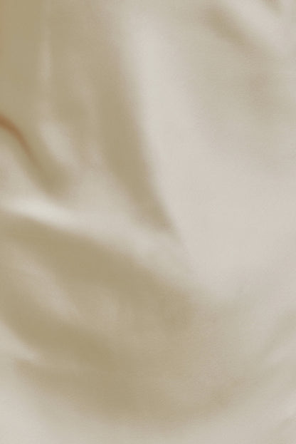 Satin Halter Maxi Dress Beige - Dynamite