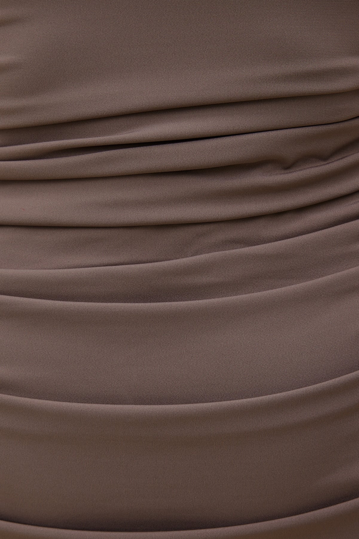 Bria Sculpt Mini Dress Brown - Dynamite