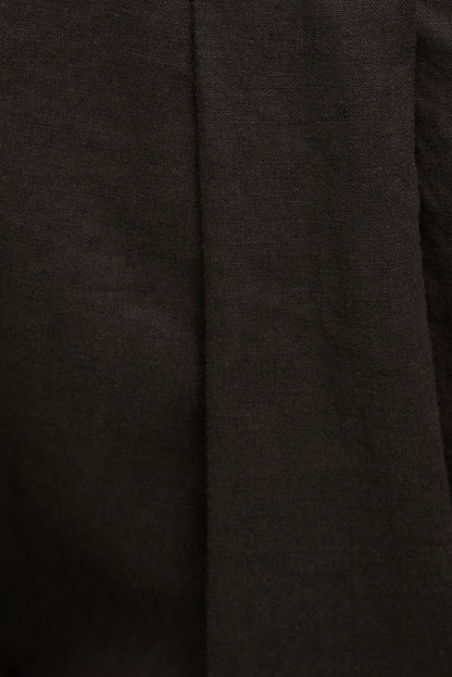 Oversized Linen Shirt Brown - Dynamite