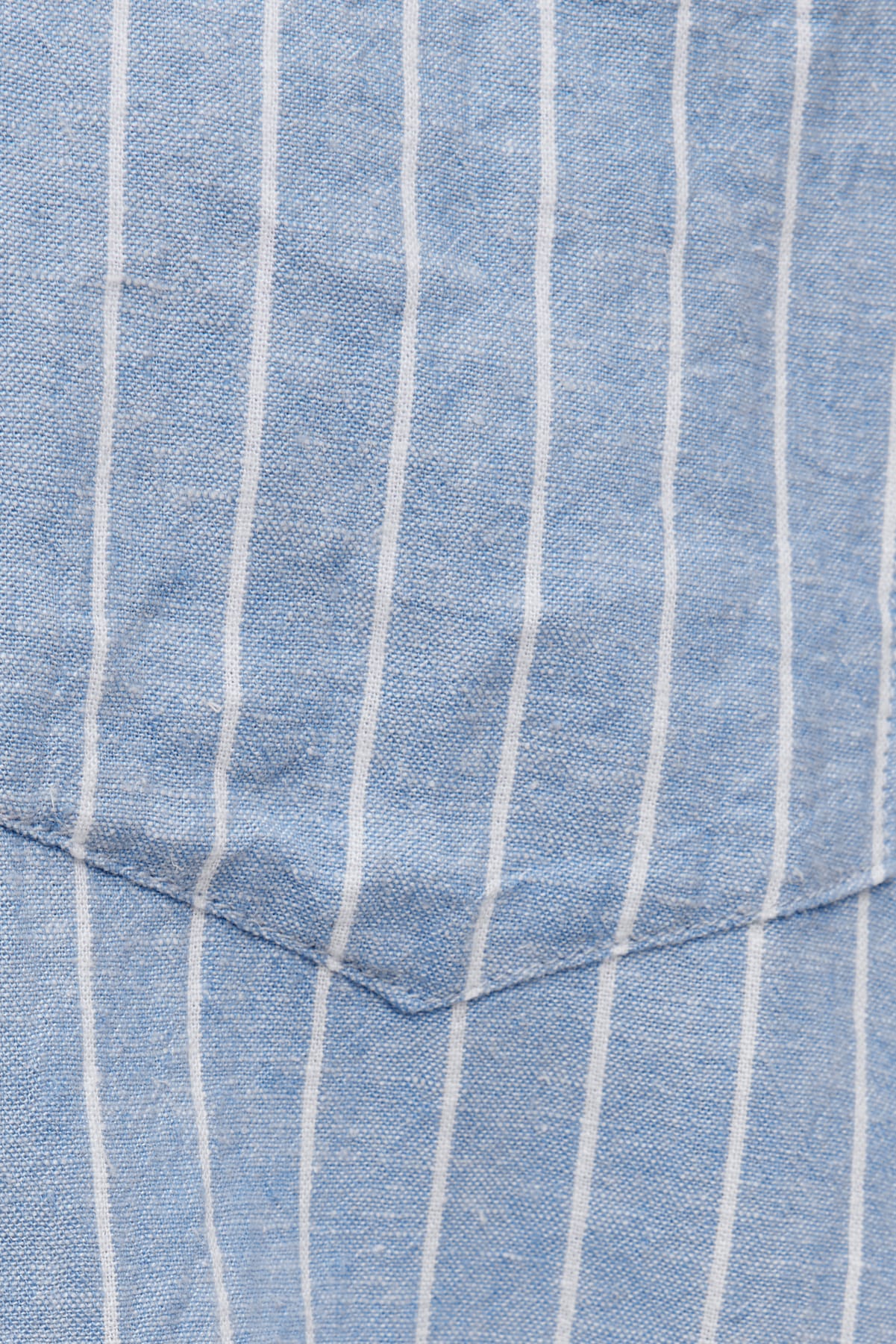 Oversized Linen Shirt Blue - Dynamite