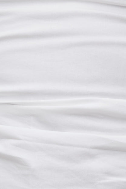 Poplin Halter Top White - Dynamite