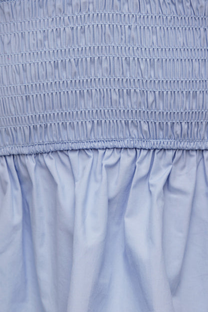 Poplin Halter Top Blue - Dynamite
