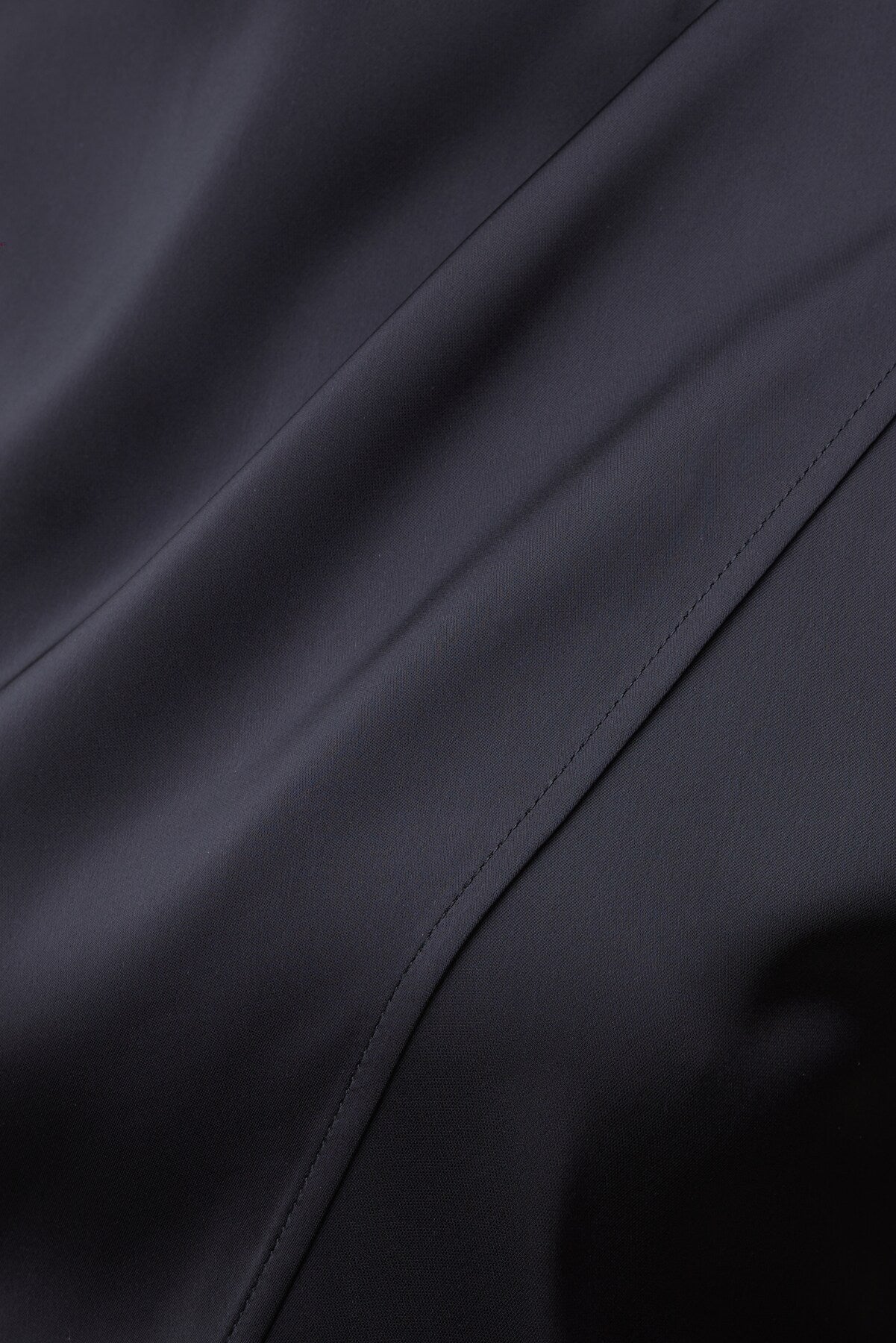 Ella Layered Satin Blouse Black - Dynamite