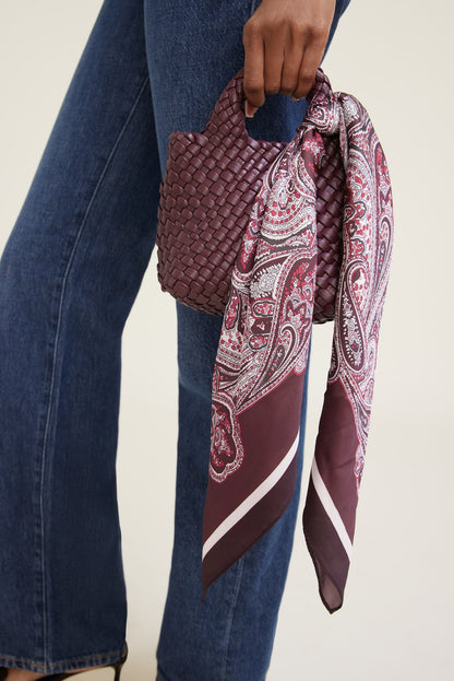Satin Feel Scarf Red - Dynamite