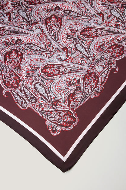 Satin Feel Scarf Red - Dynamite