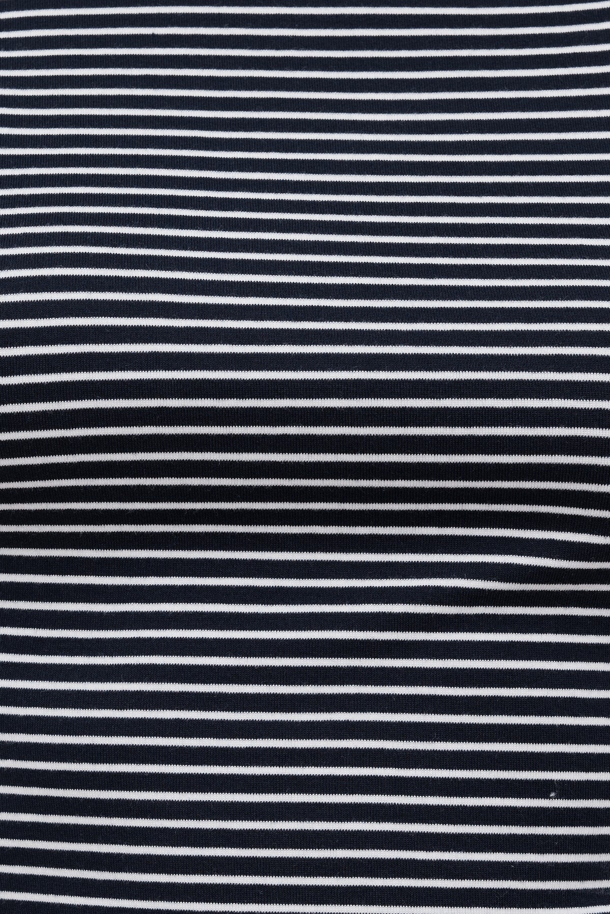 Andrea Striped Cotton T Shirt Blue - Dynamite