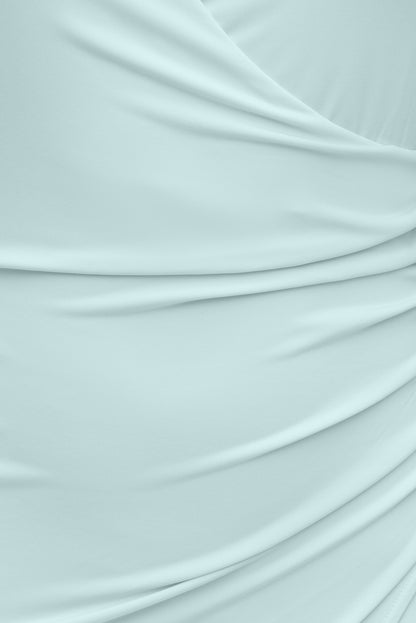 Sculpt Necklace Maxi Dress Blue - Dynamite