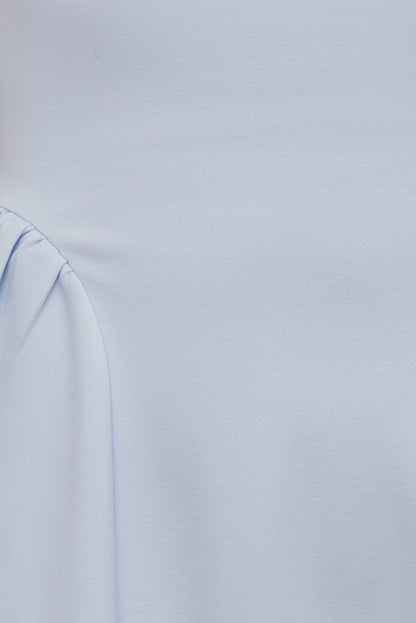 Iris Ponte Midi Dress Blue - Dynamite