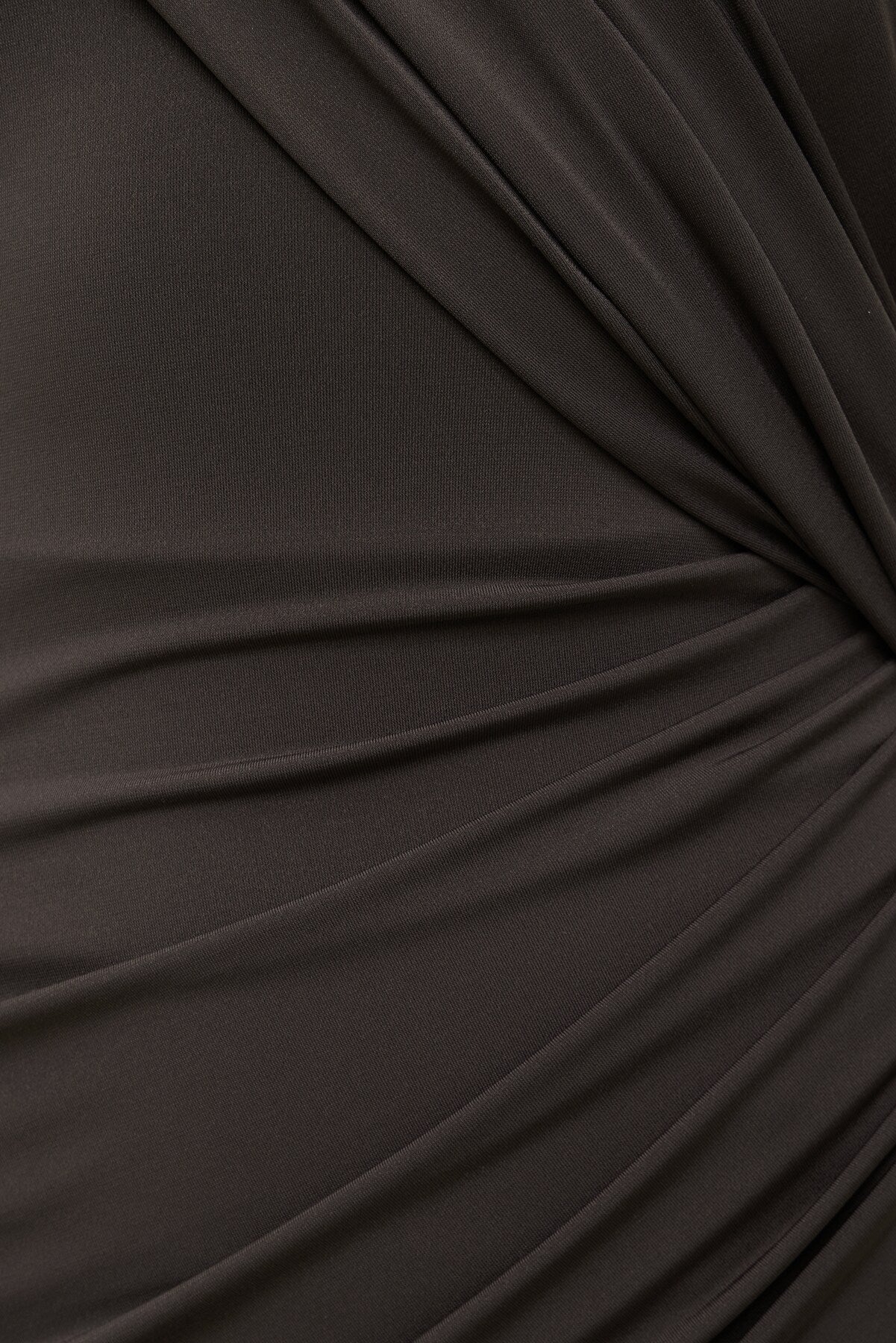 Liana Sculpt Maxi Dress Brown - Dynamite