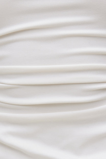 Katia Long Sleeve Mini Dress White - Dynamite