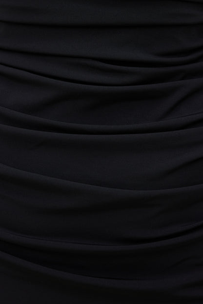 Bria Sculpt Mini Dress Black - Dynamite