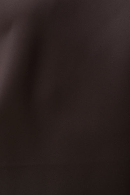 Open Back Satin Slip Dress Brown - Dynamite