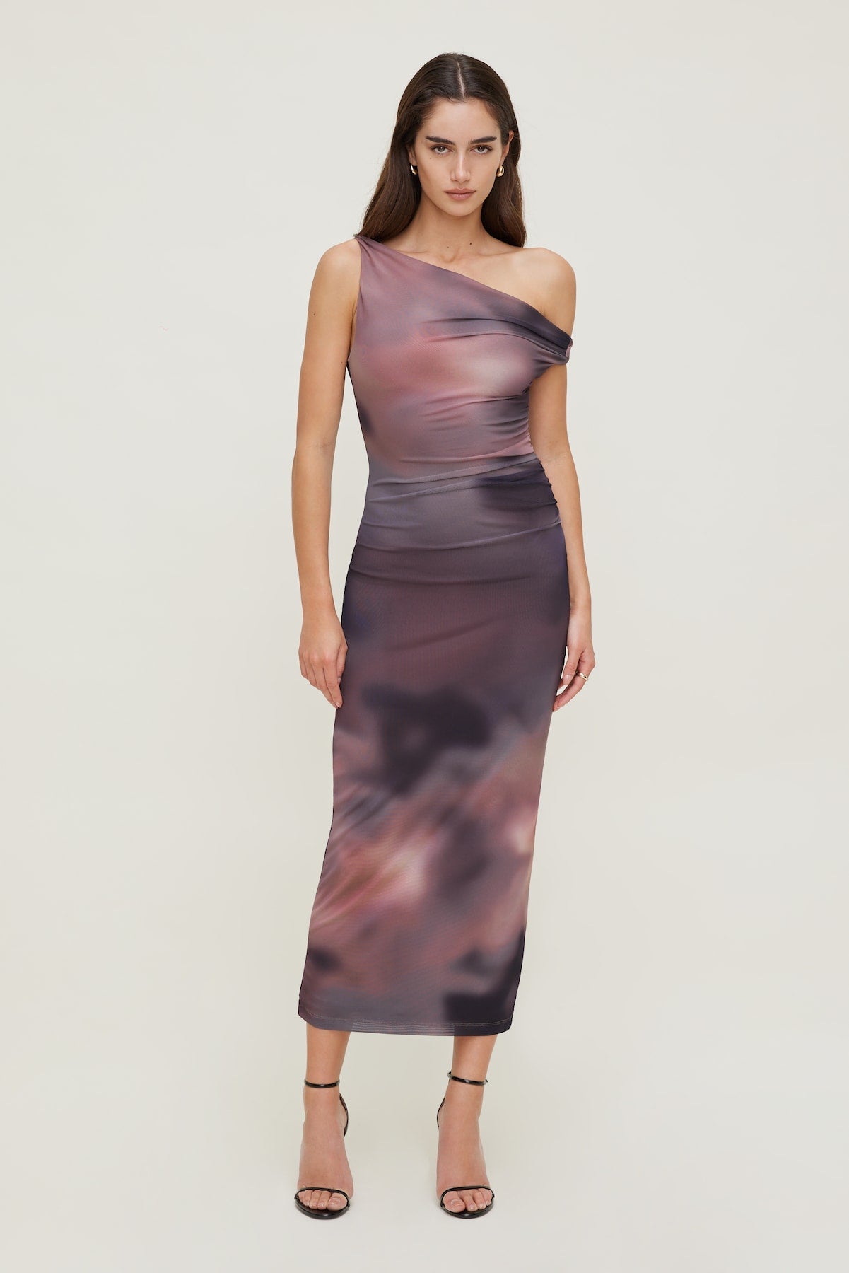 Jayde Mesh Maxi Dress PURPLE - Dynamite