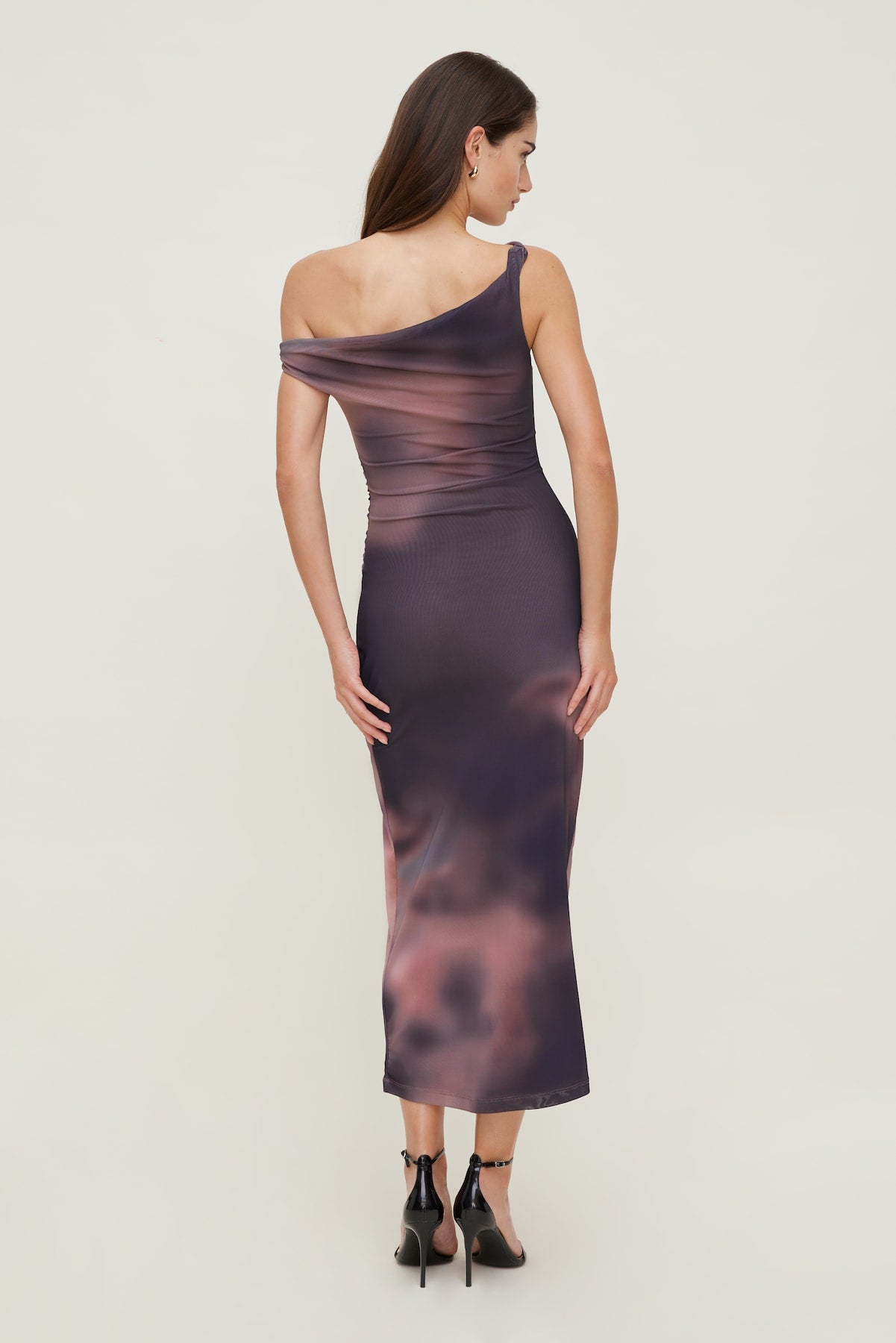 Jayde Mesh Maxi Dress PURPLE - Dynamite