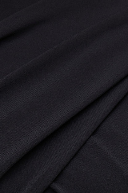 Sculpt Twisted Long Sleeve Maxi Dress Black - Dynamite