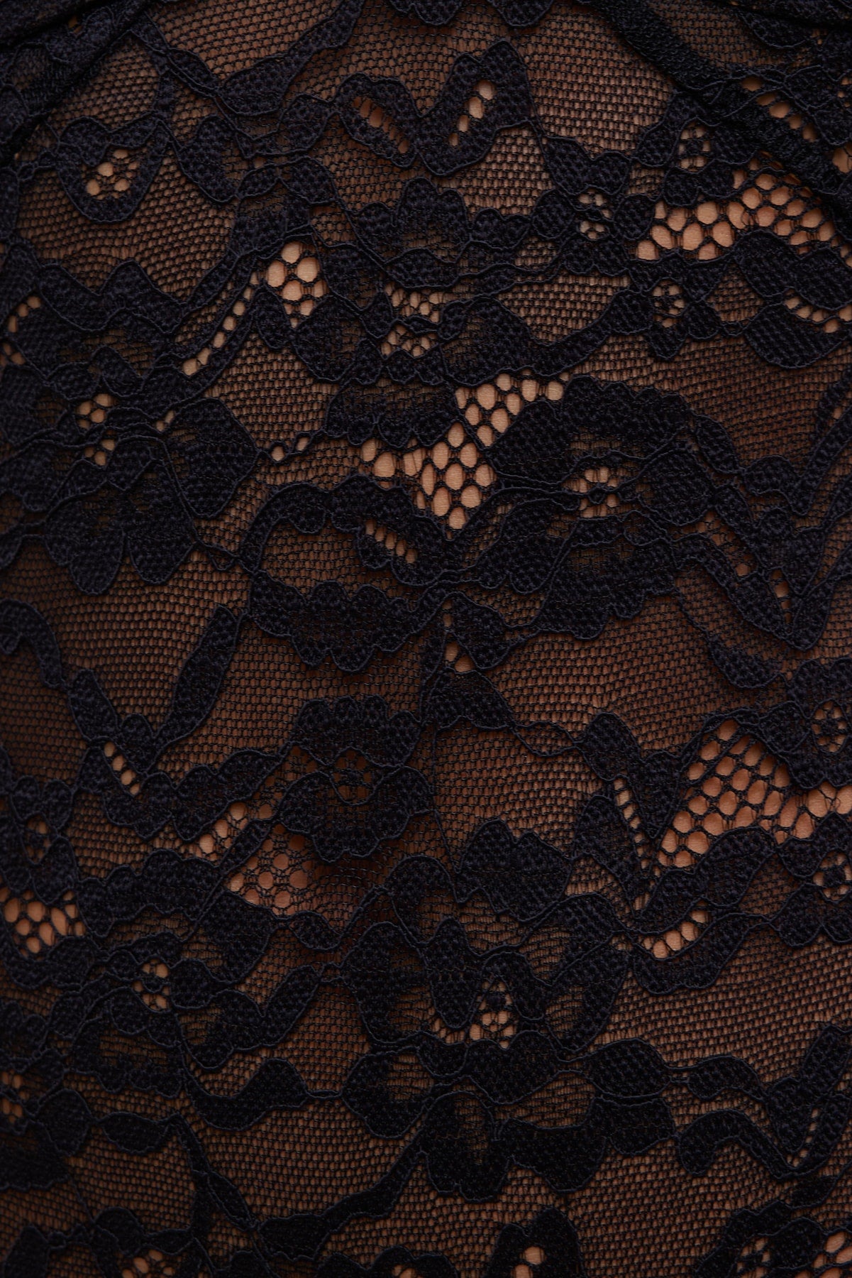 Lace Bodysuit Black - Dynamite