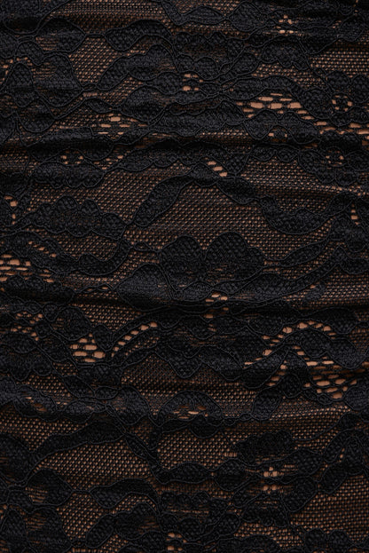 Monet Lace Top Black - Dynamite