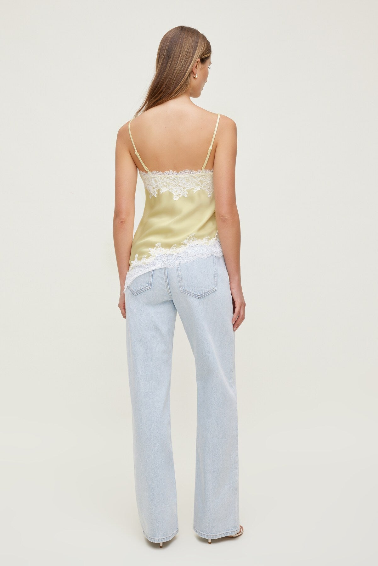 Heidi High Rise Wide Leg Jeans Blue - Dynamite