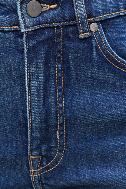 Frenchie Stretch High Rise Slim Leg Jeans Blue - Dynamite