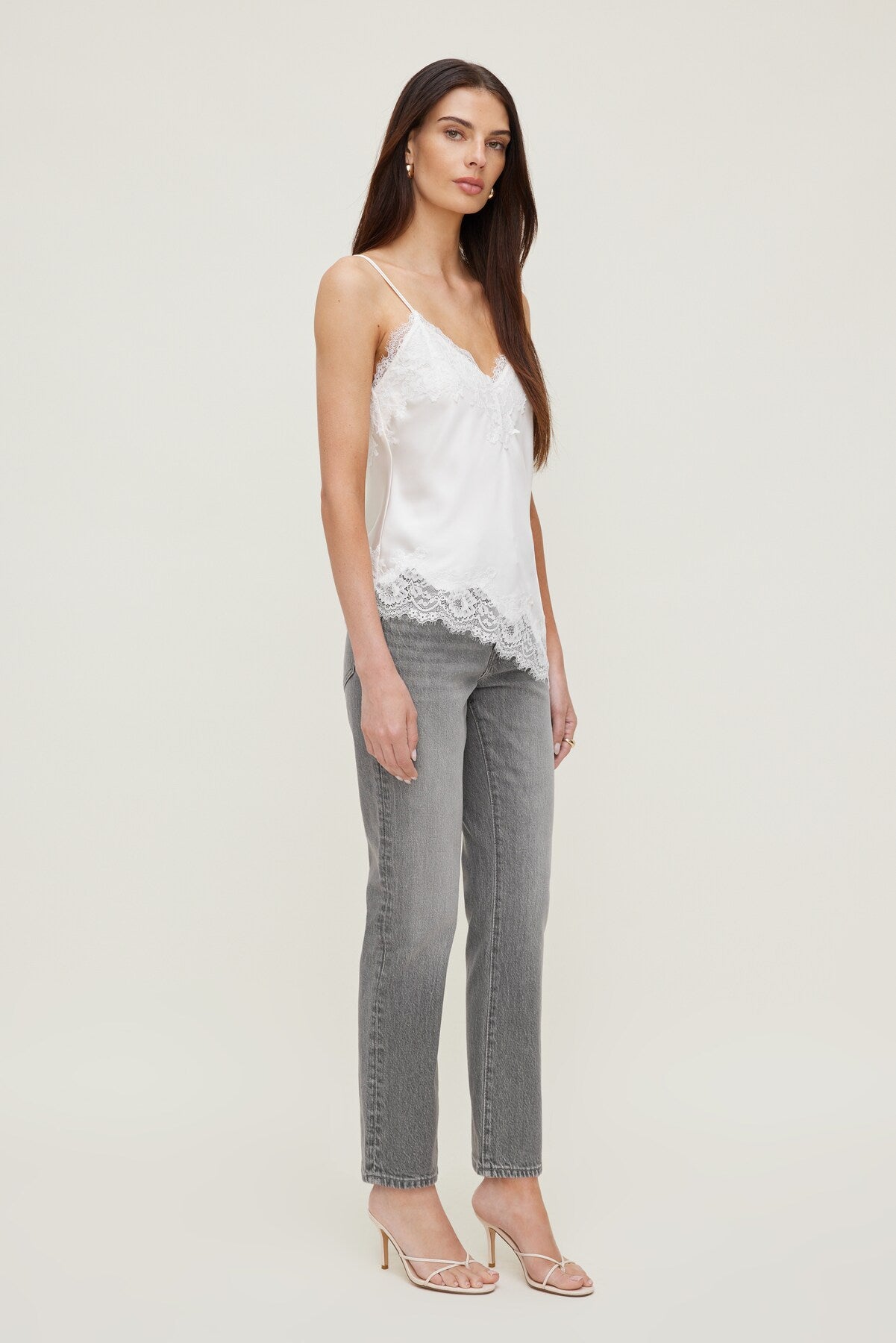 Frenchie High Rise Slim Leg Jeans Black - Dynamite