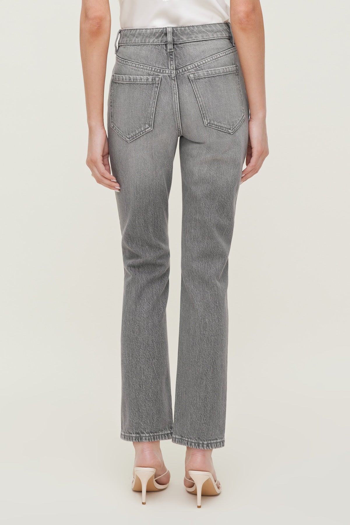 Frenchie High Rise Slim Leg Jeans Black - Dynamite