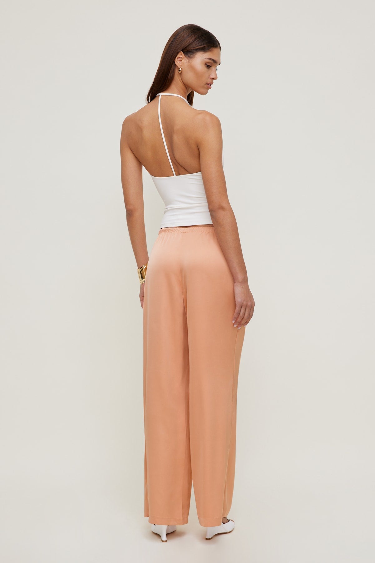 Sculpt Racerback Tank Top White - Dynamite