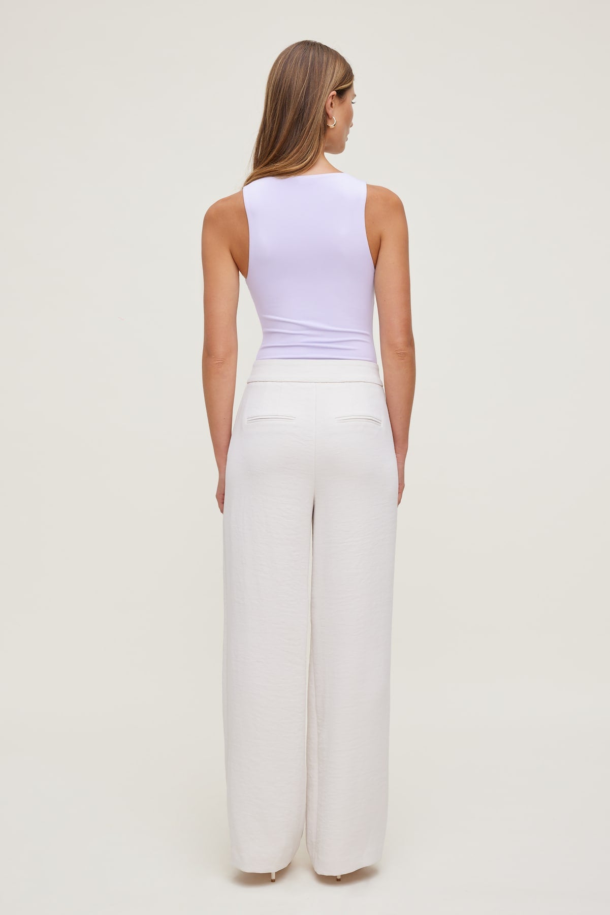 Sculpt Plunging V Neck Bodysuit PURPLE - Dynamite