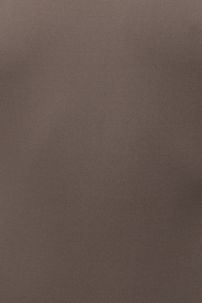 Sculpt Mock Neck Sleeveless Bodysuit Brown - Dynamite