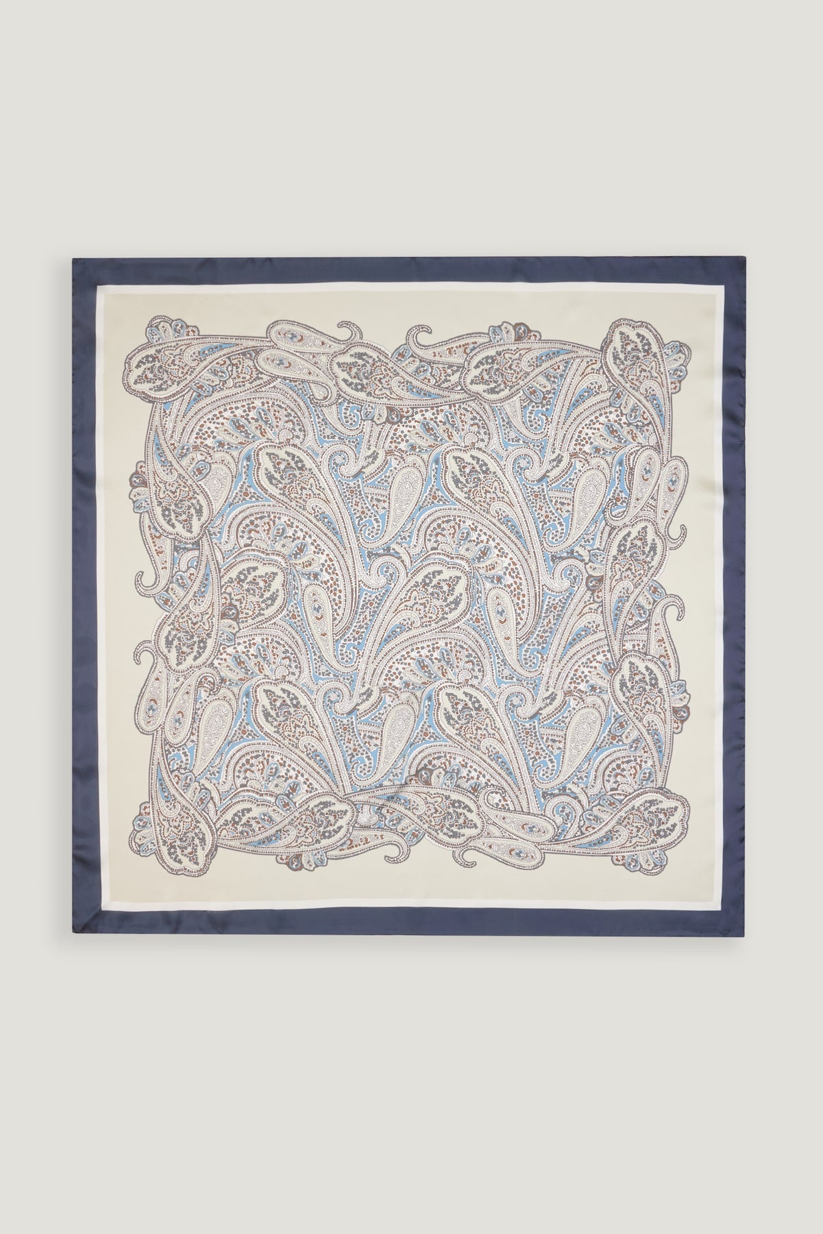 Satin Feel Scarf Blue - Dynamite