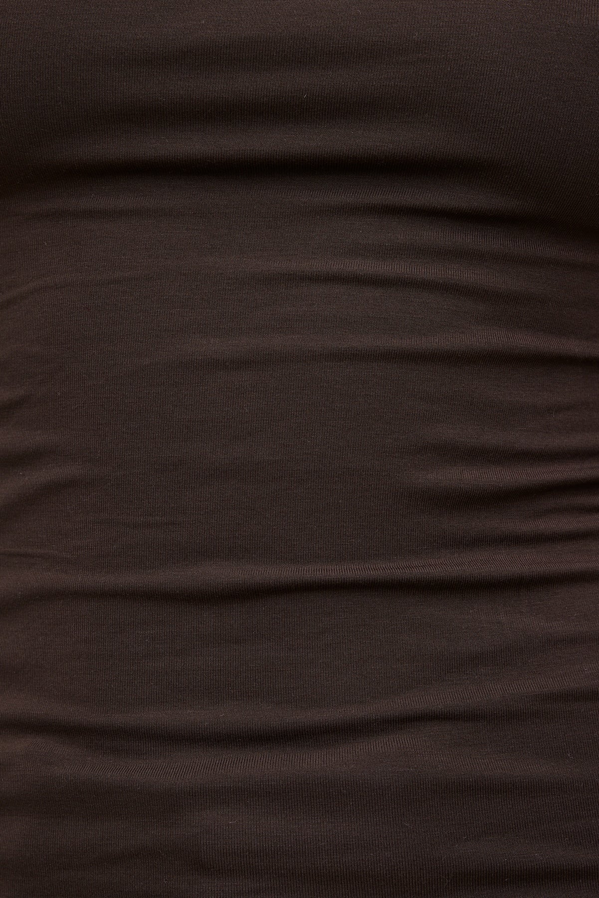 Off Shoulder Long Sleeve Top Brown - Dynamite
