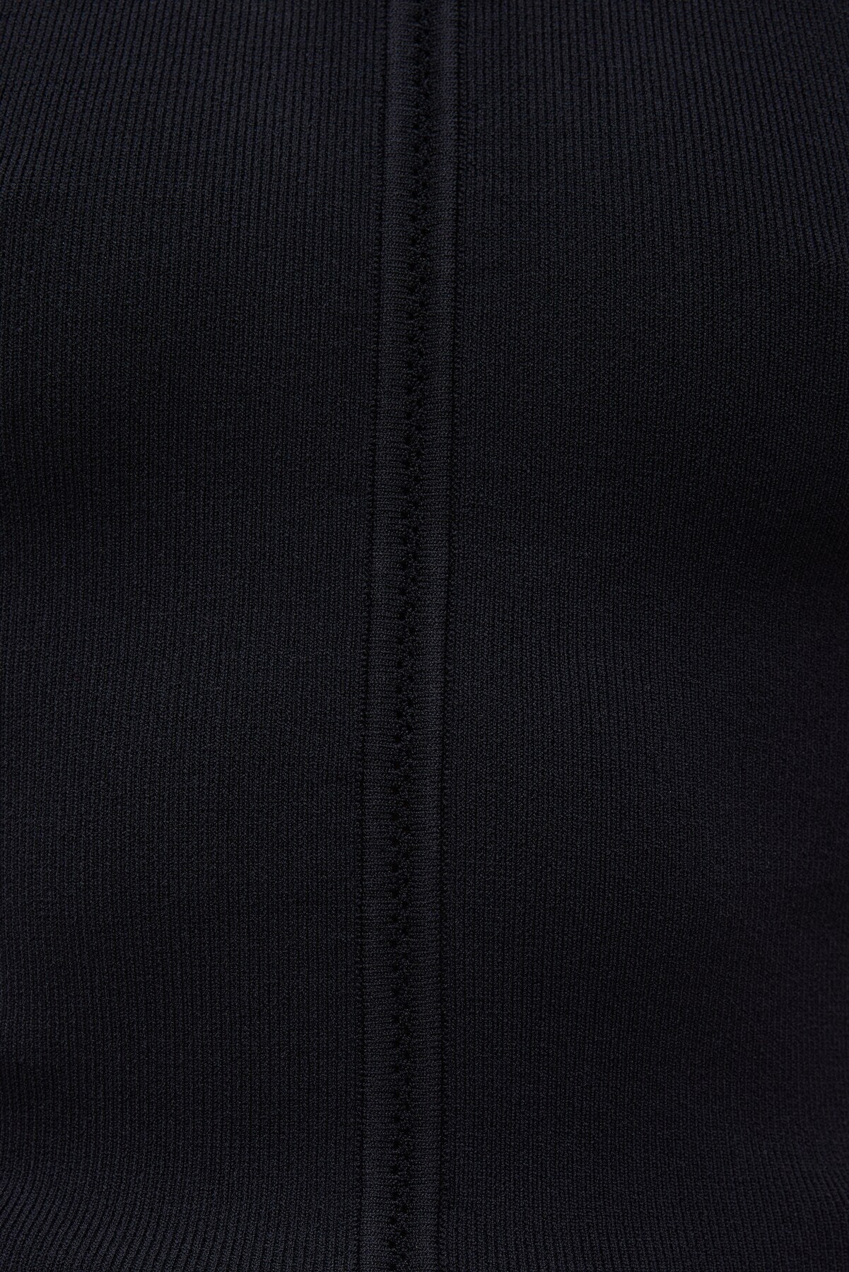 Halter Sweater Tank Top Black - Dynamite