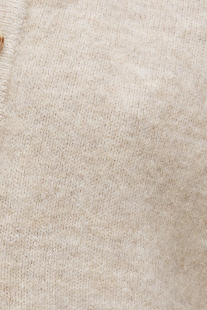 Rebecca Crewneck Cardigan Gray - Dynamite