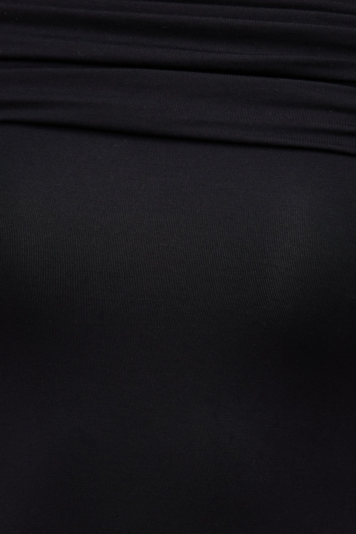 Off Shoulder Long Sleeve Top Black - Dynamite