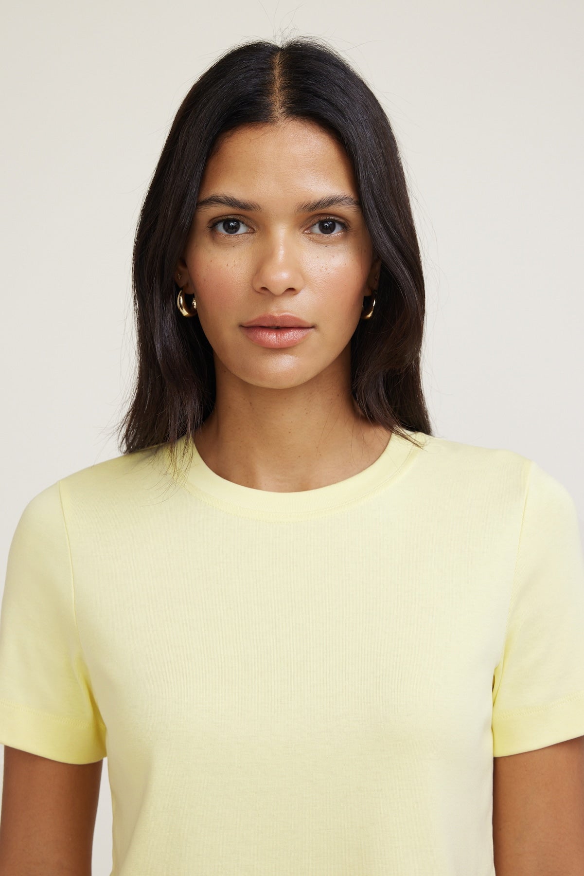 Everyday Cotton T Shirt Yellow - Dynamite
