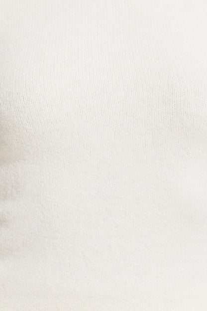 Heavenlyarn™ Mock Neck Tank Top Beige - Dynamite