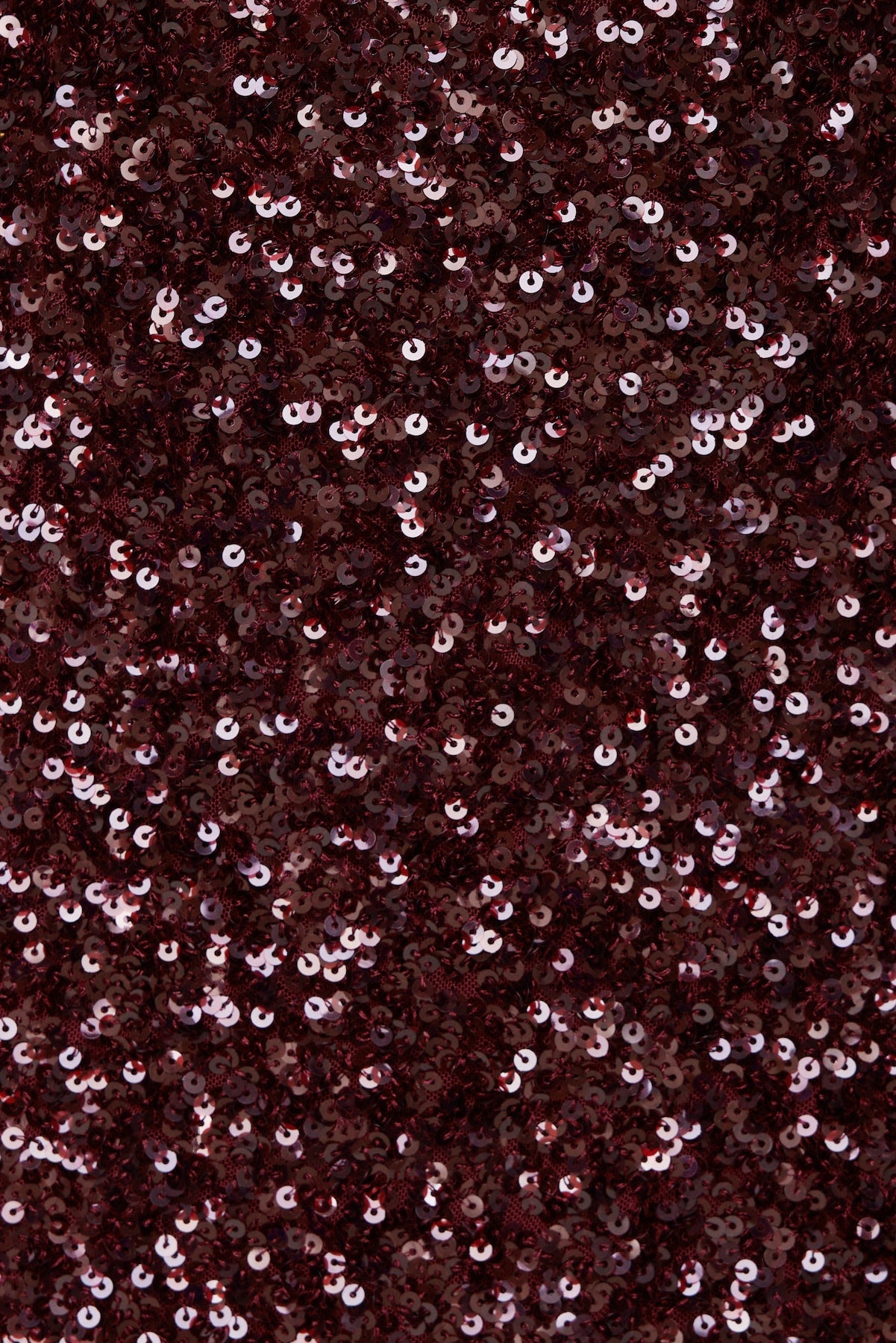 Selina Sequin Mini Dress Burgundy - Dynamite