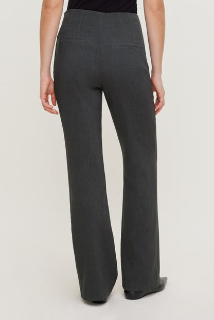 Stevie Slim Bootcut Pants Gray - Dynamite