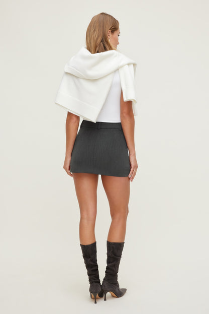 Josefine Mini Skort Gray - Dynamite