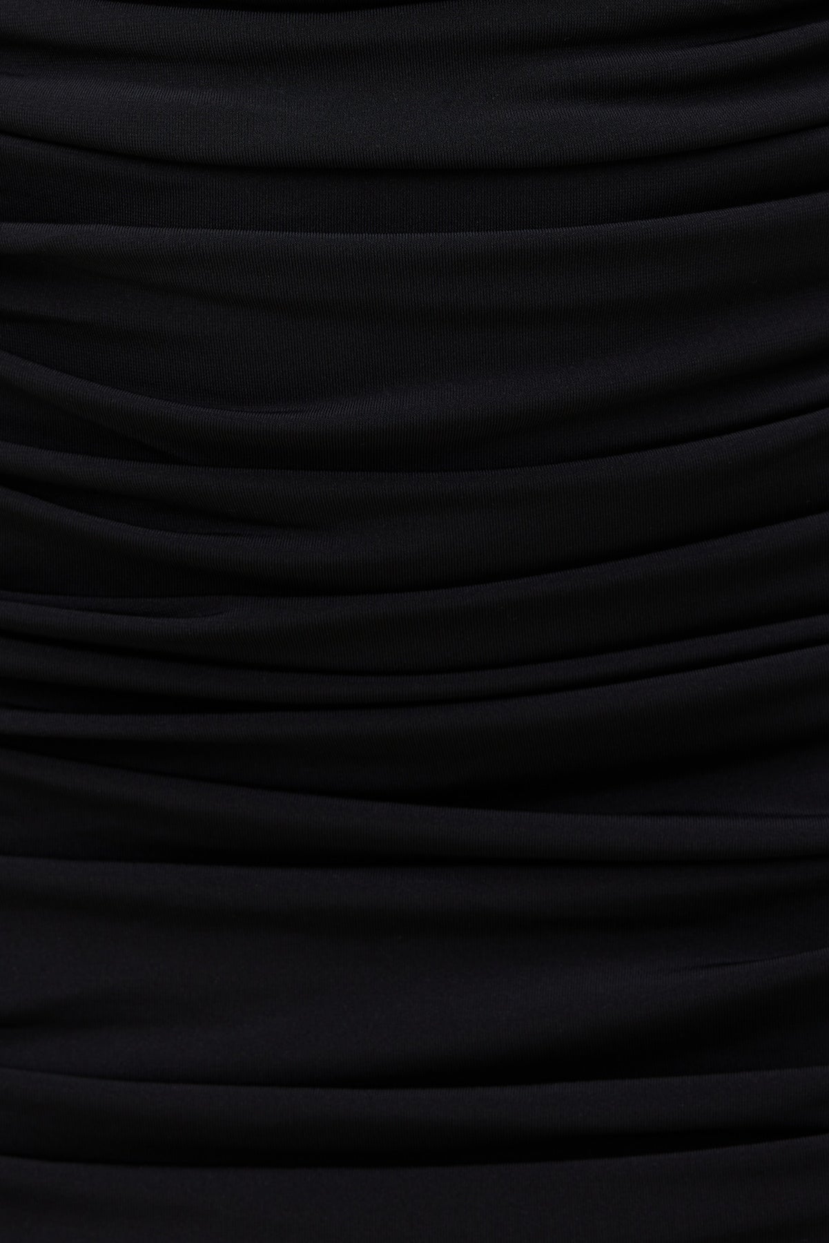 Sculpt Draped Dolman Mini Dress Black - Dynamite