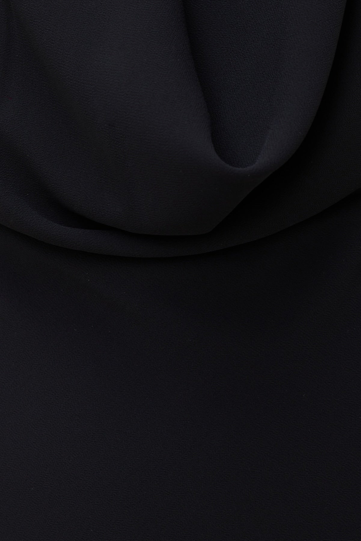 Deep Cowl Neck Maxi Dress Black - Dynamite