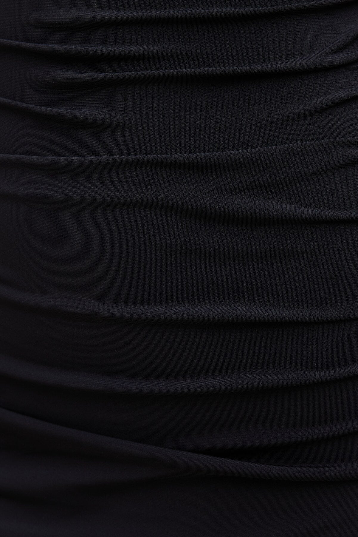 Sculpt Open Side Maxi Dress Black - Dynamite