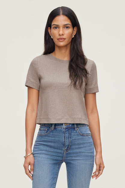 Everyday Cotton T Shirt Brown - Dynamite