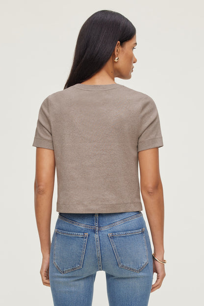 Everyday Cotton T Shirt Brown - Dynamite