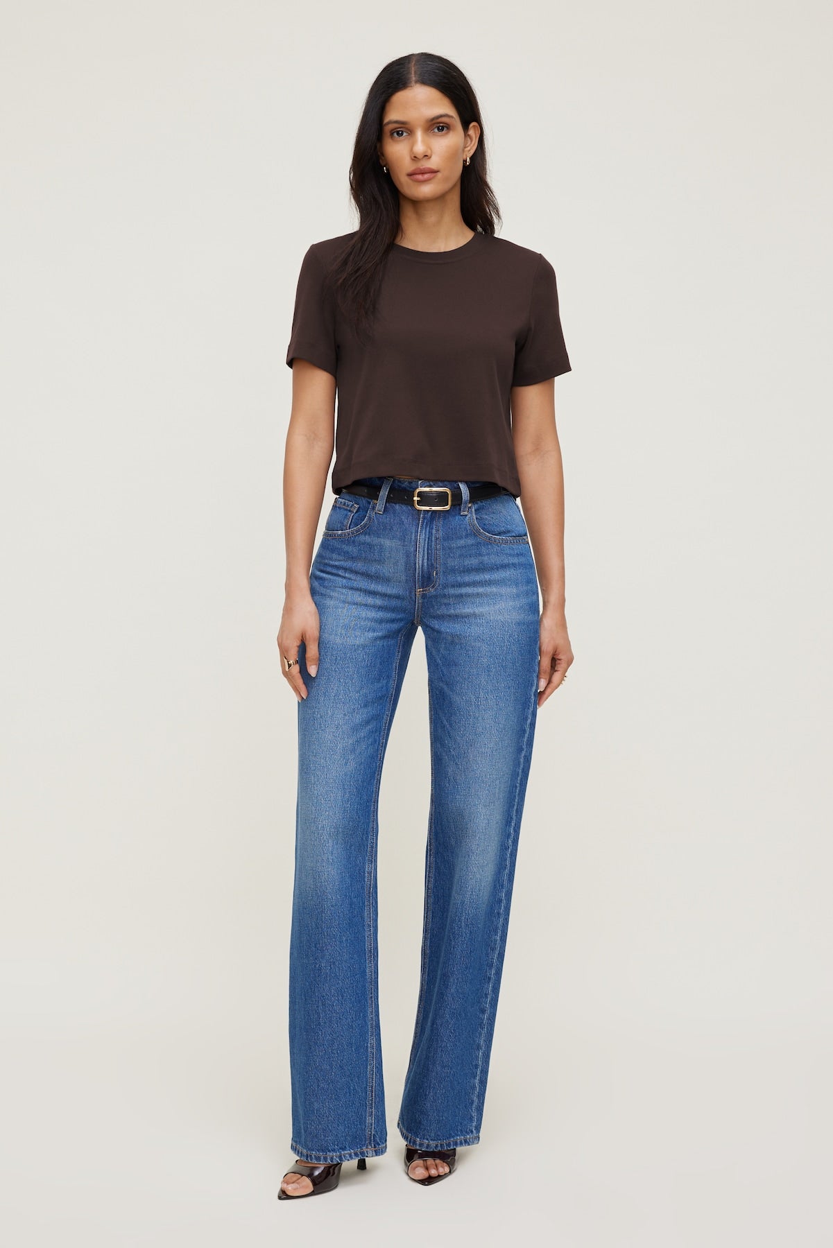 Everyday Cotton T Shirt Brown - Dynamite